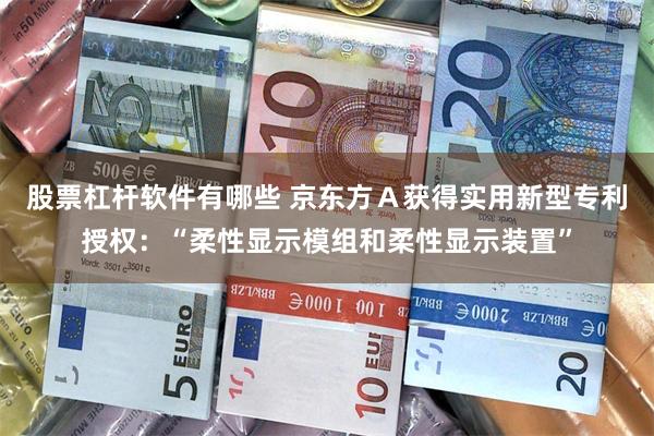 股票杠杆软件有哪些 京东方Ａ获得实用新型专利授权：“柔性显示模组和柔性显示装置”