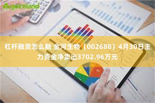 杠杆融资怎么融 金河生物（002688）4月30日主力资金净卖出3702.96万元